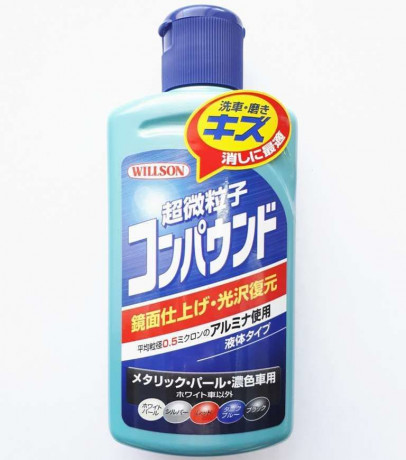 Супертонкий абразивный полироль Willson (0.5 микрон) для автомобилей темных цветов 280 мл